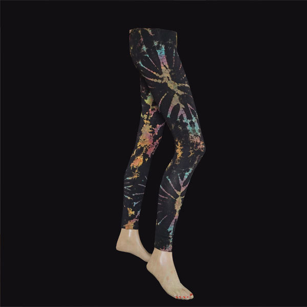 LEGGINGS - Schwarz-Bunt 005