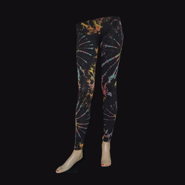 LEGGINGS - Schwarz-Bunt