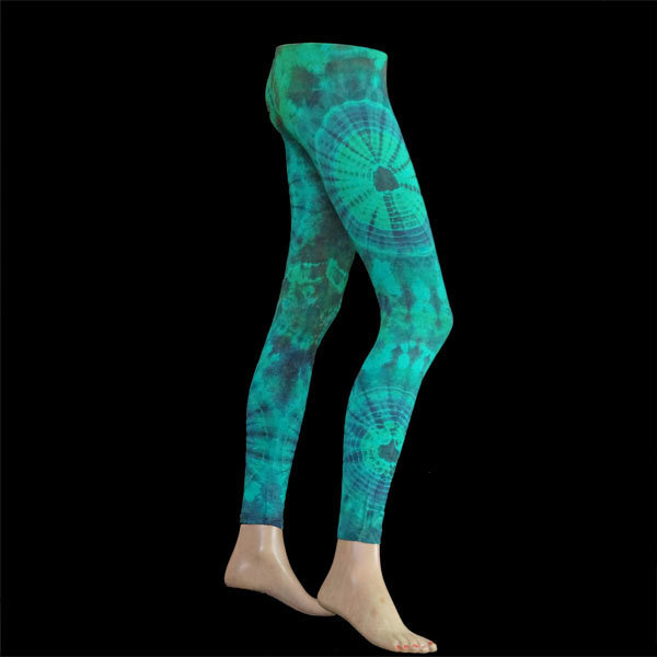 LEGGINGS - Grün-Türkis 012
