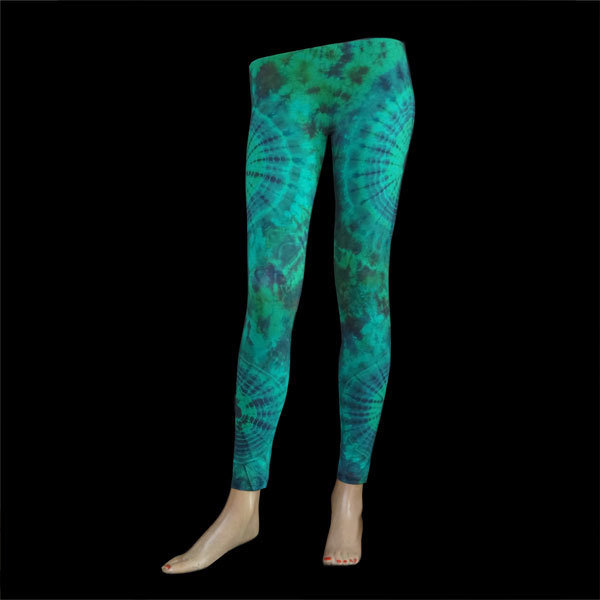 LEGGINGS - Grün-Türkis