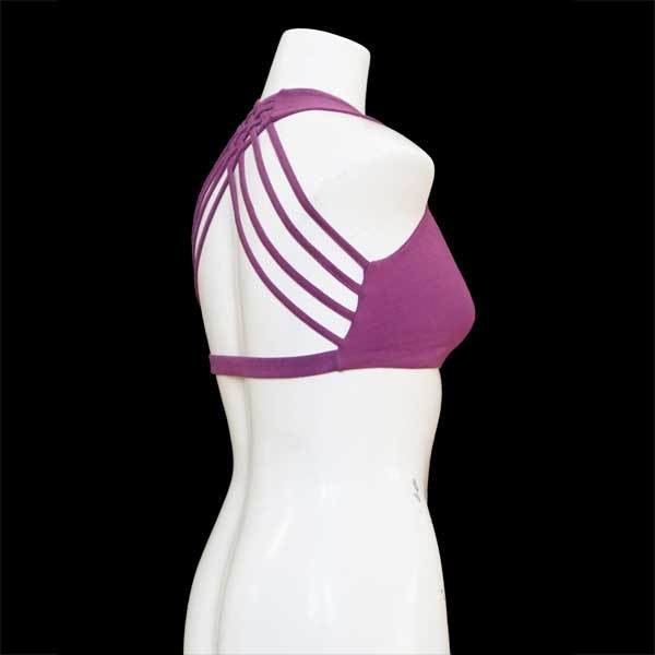 Yoga X-Top Bustier - Violett B004
