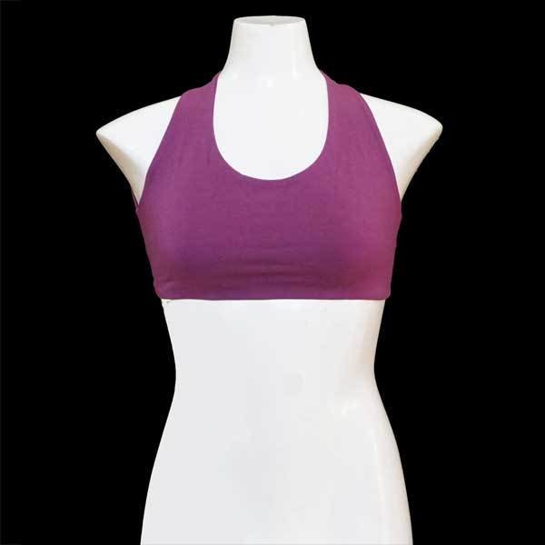 Yoga X-Top Bustier - Violett