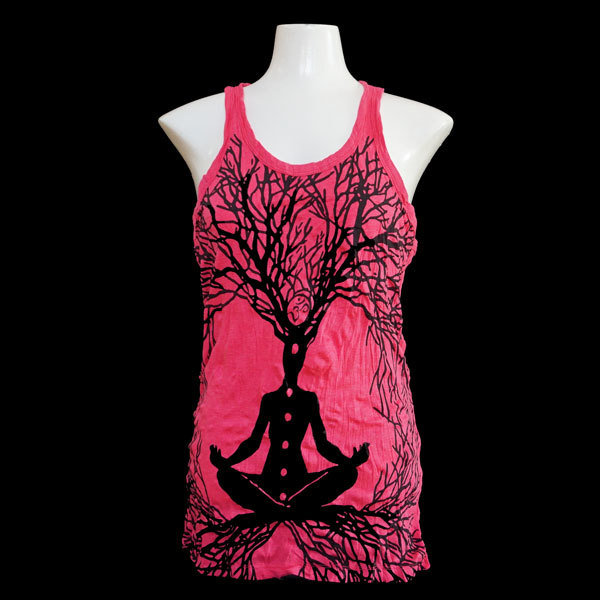 SURE Tank Shirt "Mit Yoga wächst du" - Pink T008