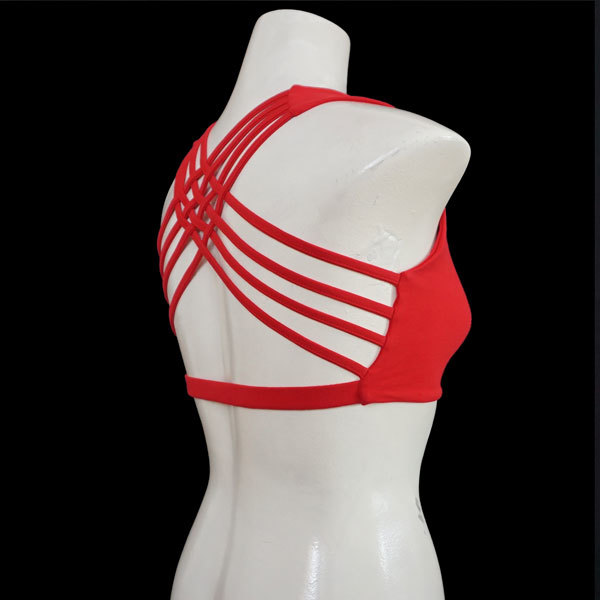 Yoga X-Top Bustier - Rot B009