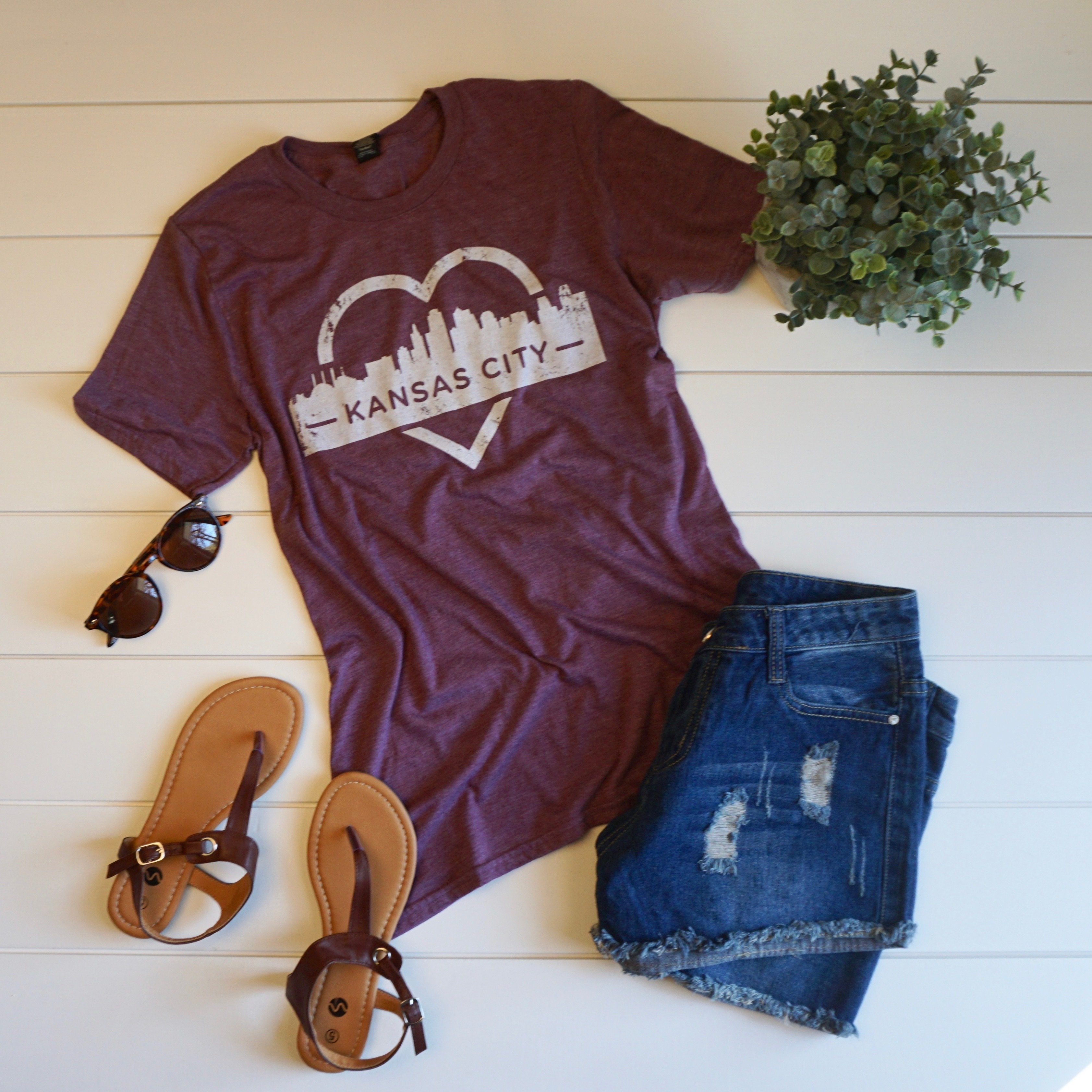 Kansas City Heart Tee