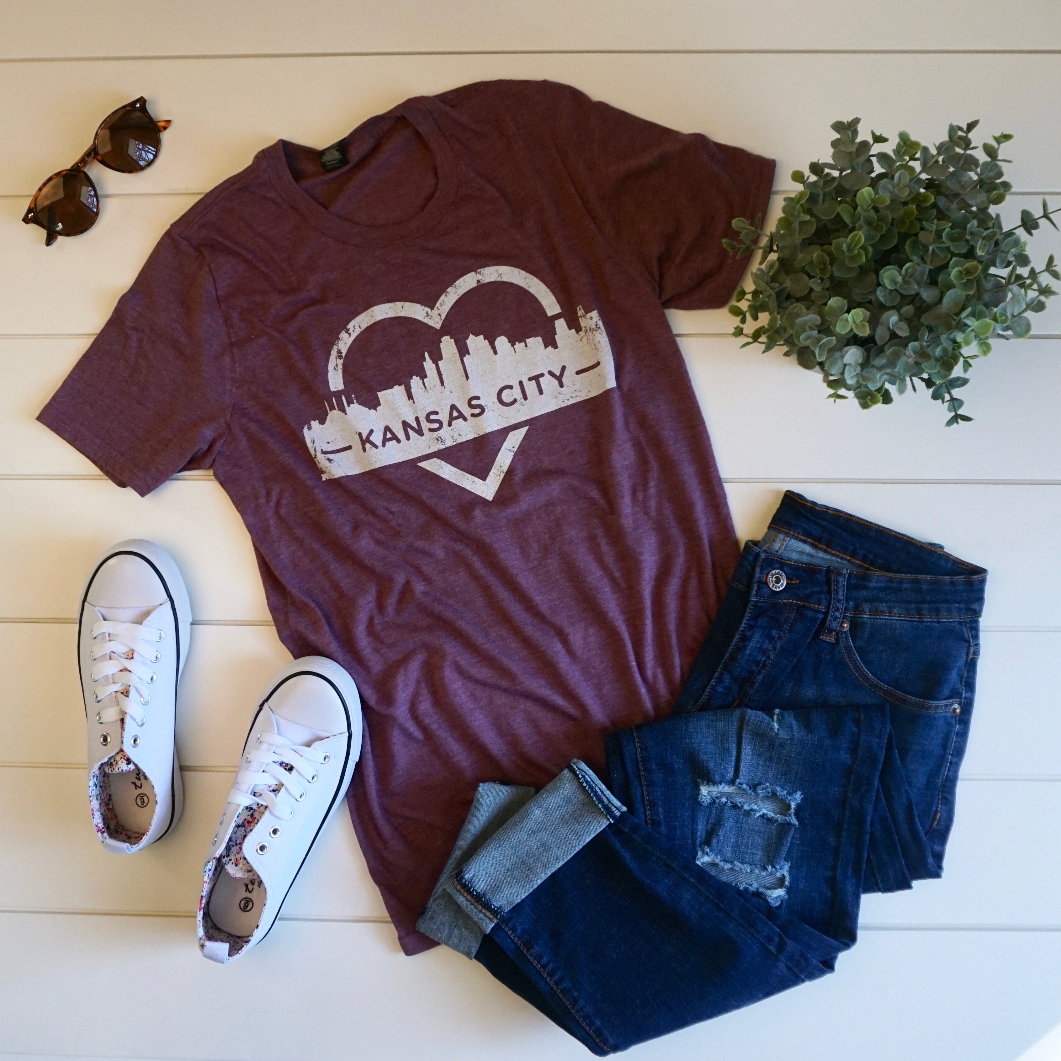 Kansas City Heart Tee