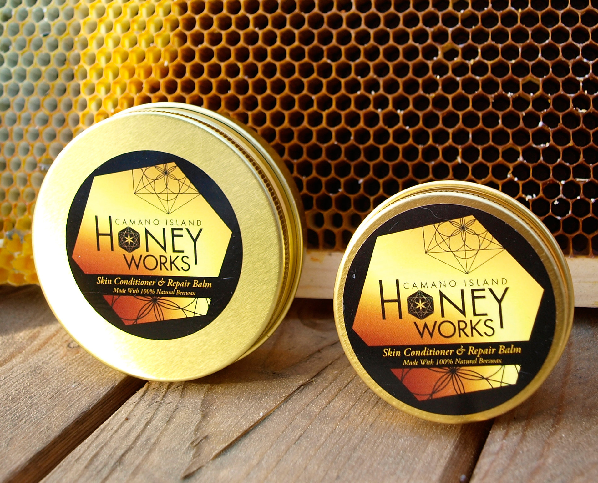 Camano Island HoneyWorks Skin Conditioner and Repair Balm 00001