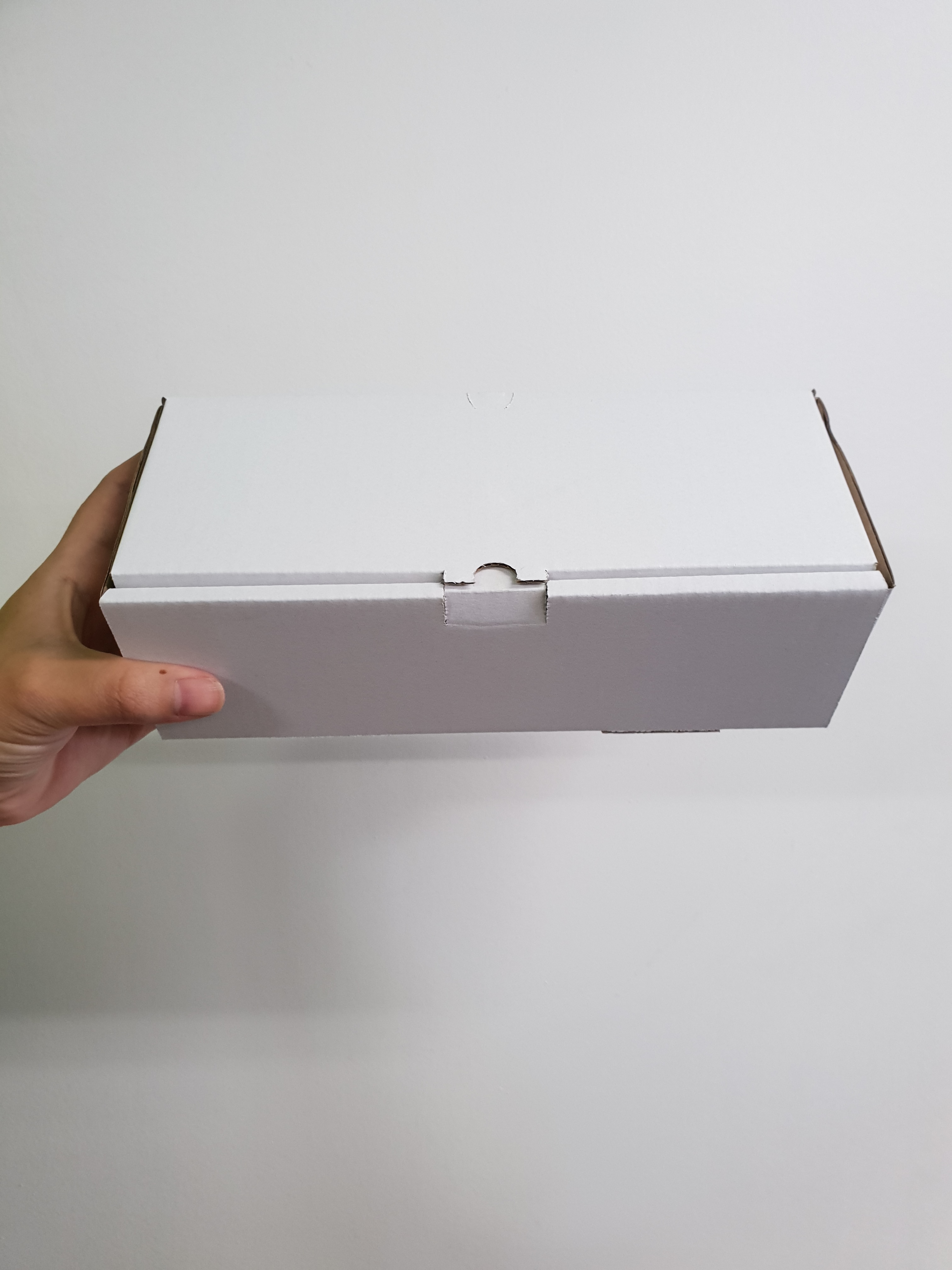 Box Corrugated Sub - 224 x 90 x 67mm - White SUBCW
