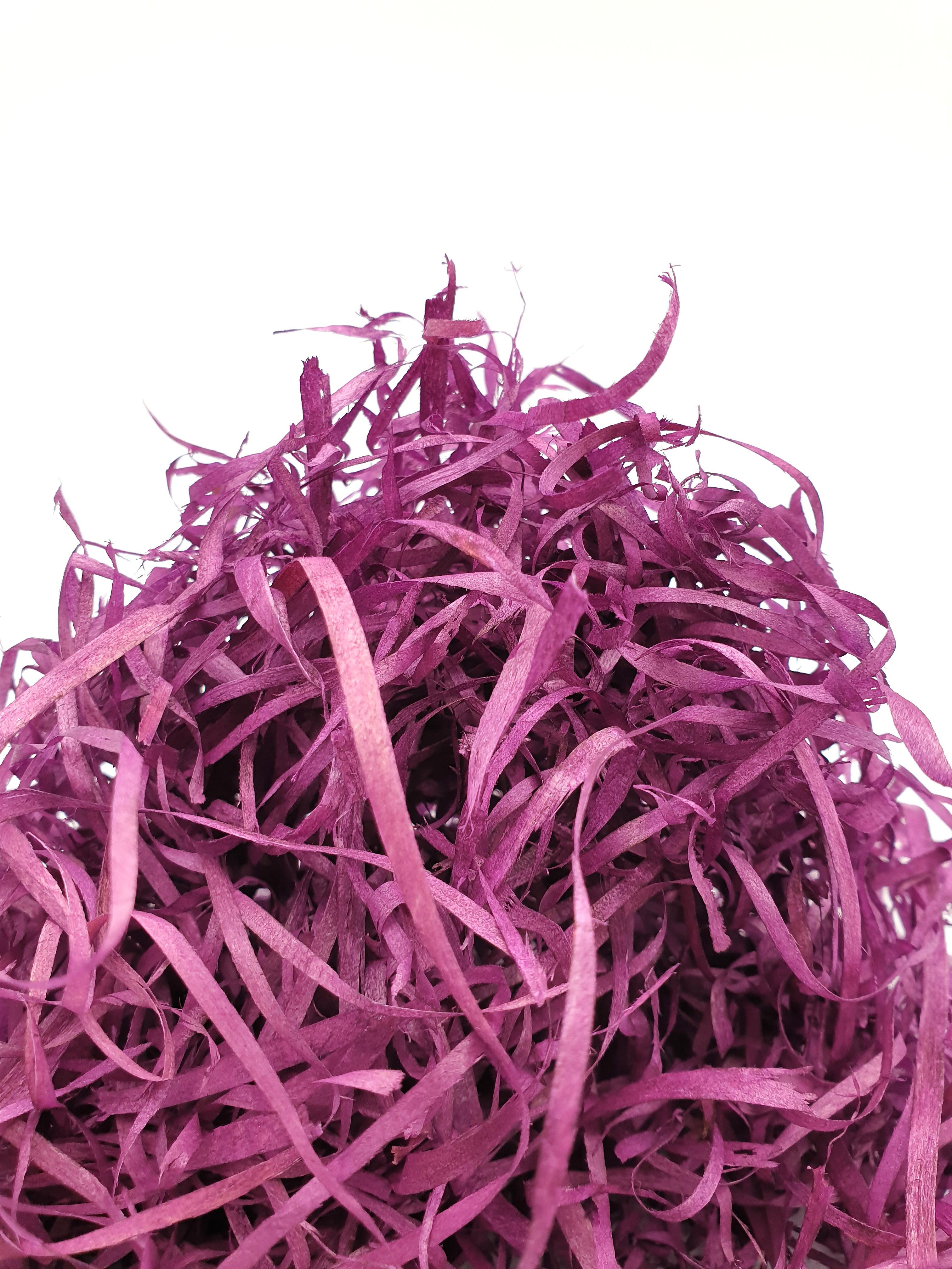 Wood Wool 100g Fine - Burgundy WWBUR