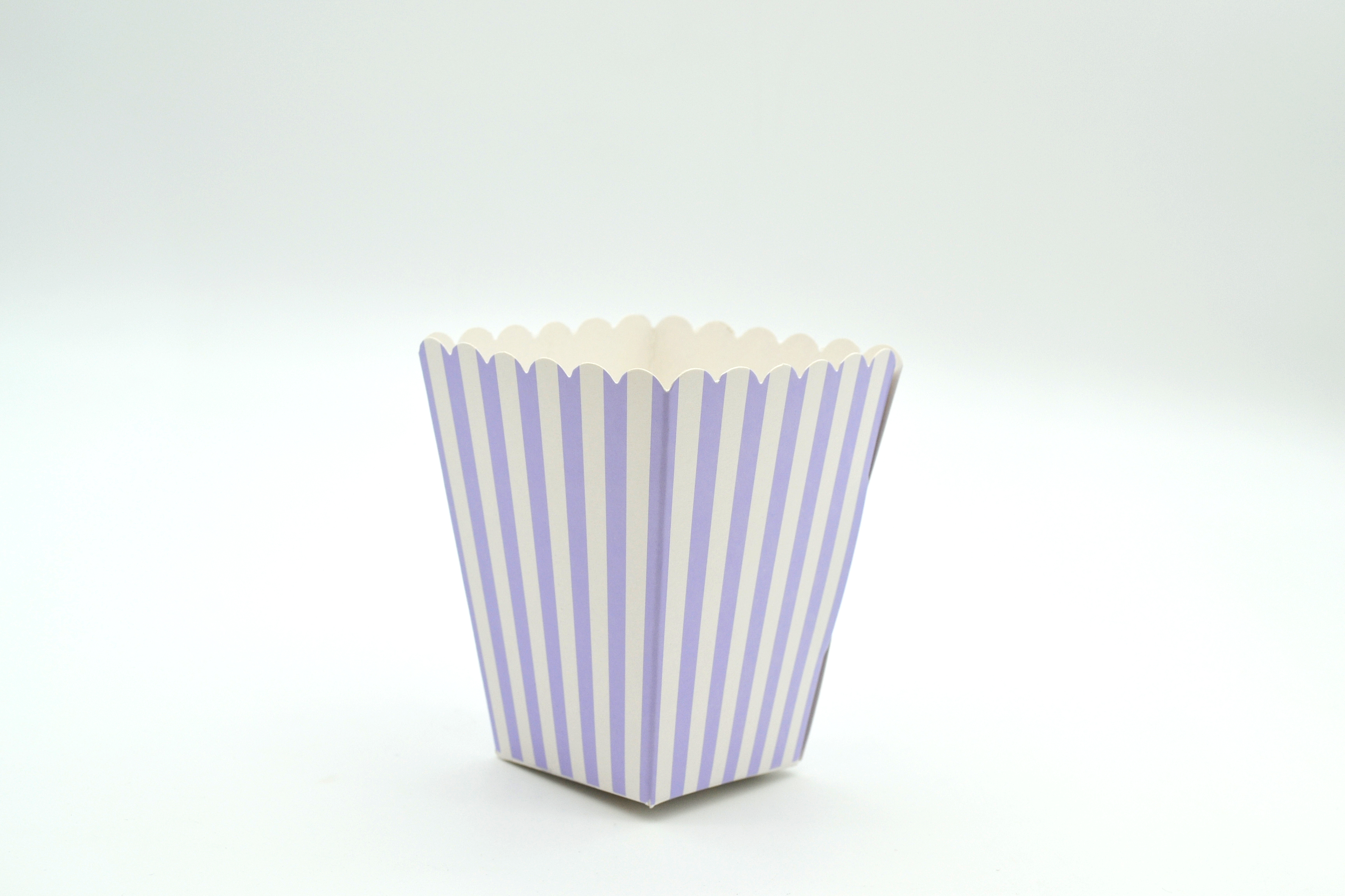 Box Popcorn Mini Lilac 5 x 5 x 10 cm (each)