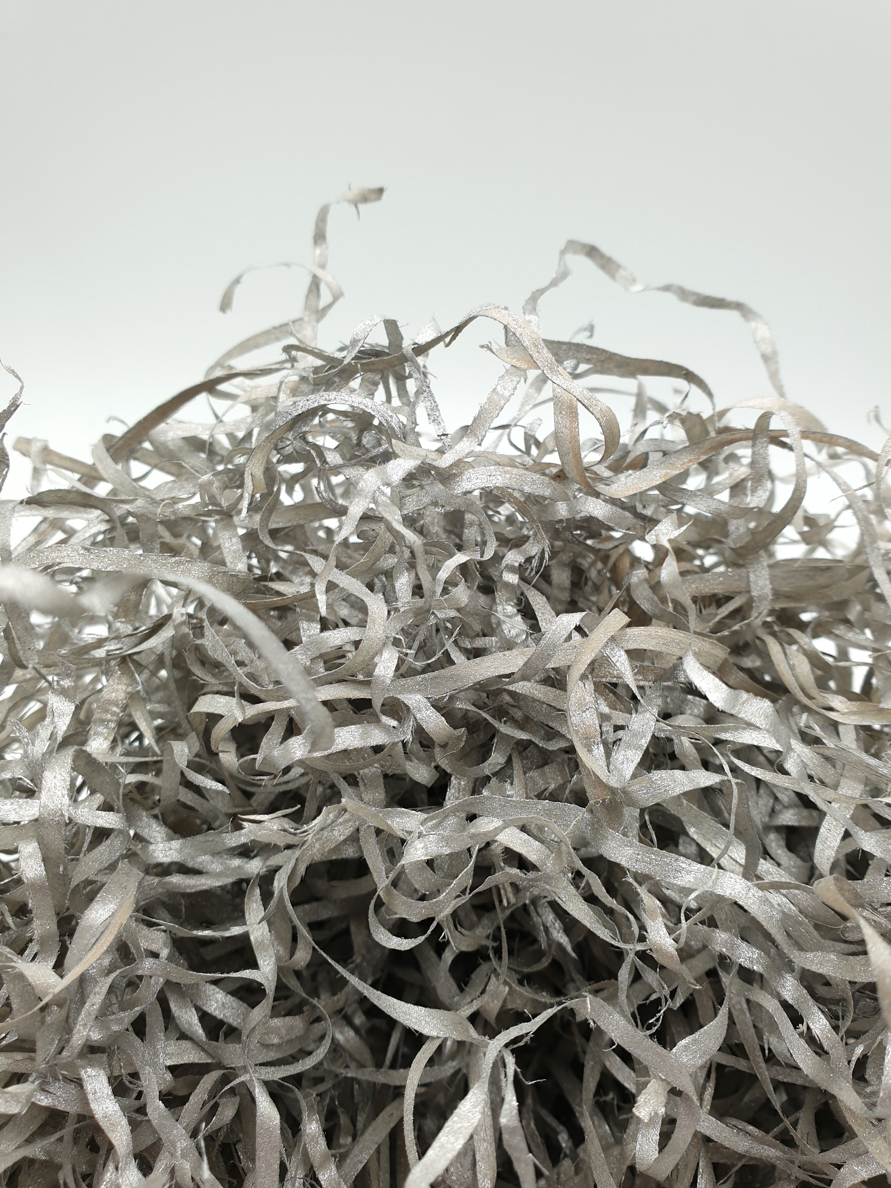 Wood Wool 100g Fine - Silver WWSIL