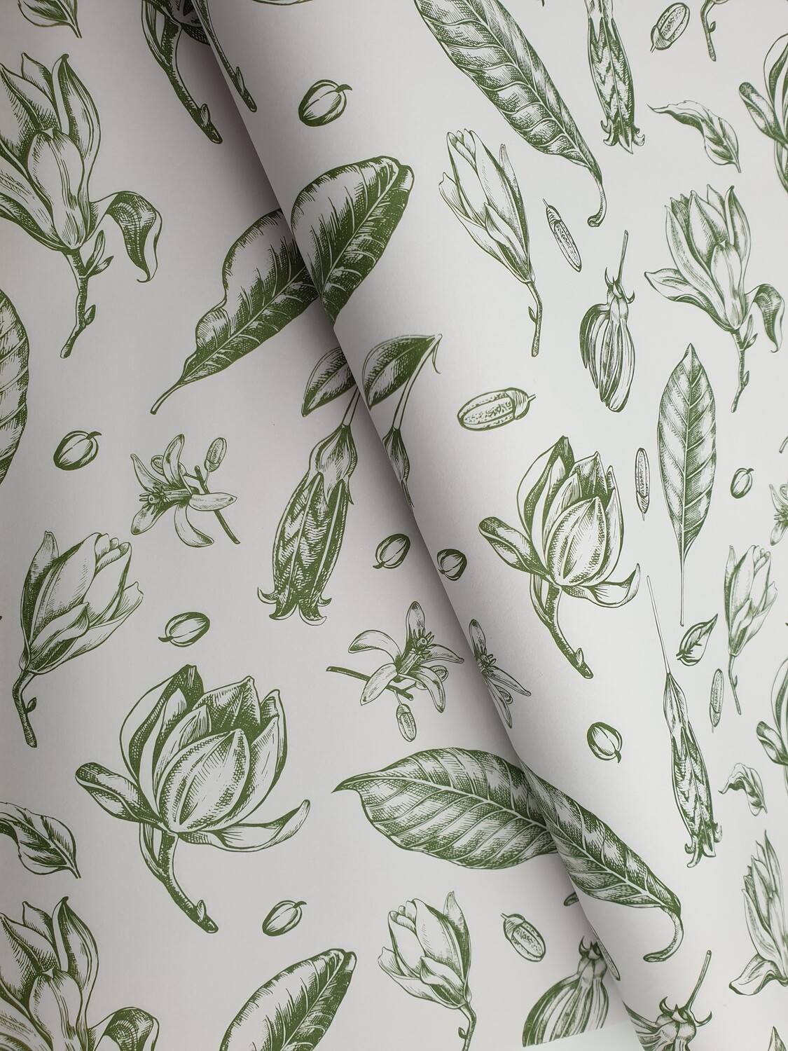 Bespoke Newsprint Reams 420 x 594 Vintage Flower Olive (200sht) Bespoke Newsprint Reams 420 x 594 Vintage Flower Olive (200sht)