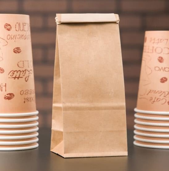 Paper Bag Brown Tin Tie Medium (Qty 50)