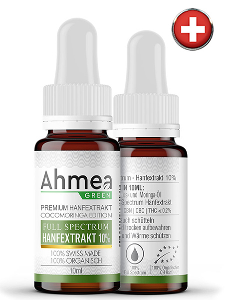 Vollspektrum 10% Hanfextrakt als Tropfen - COCOMORINGA EDITION