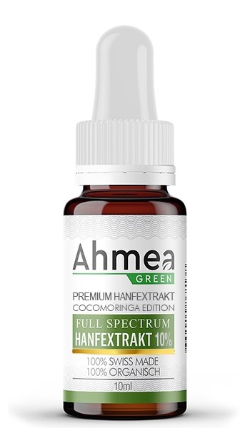 Vollspektrum 10% Hanfextrakt als Tropfen - COCOMORINGA EDITION