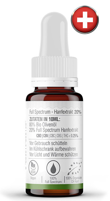"Osterspecial" 20% Hanfextrakt + 2x CBD-Hanftee