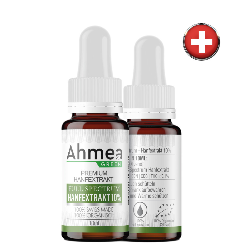 Vollspektrum Hanfextrakt 10% als Tropfen 0669014868138