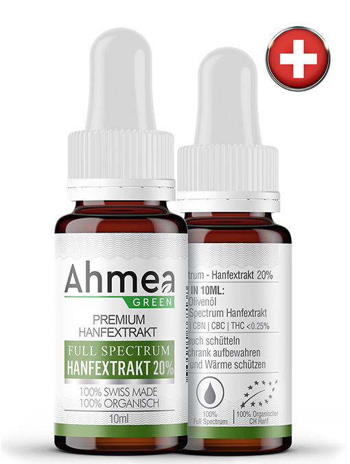 Vollspektrum Hanfextrakt 20% als Tropfen 00033