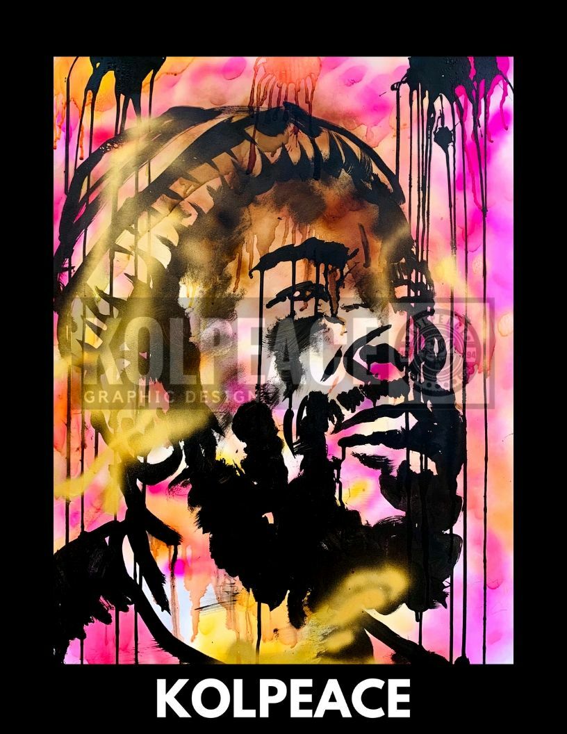 Marvin Gaye tribute | KOLPEACE PRINT 00034