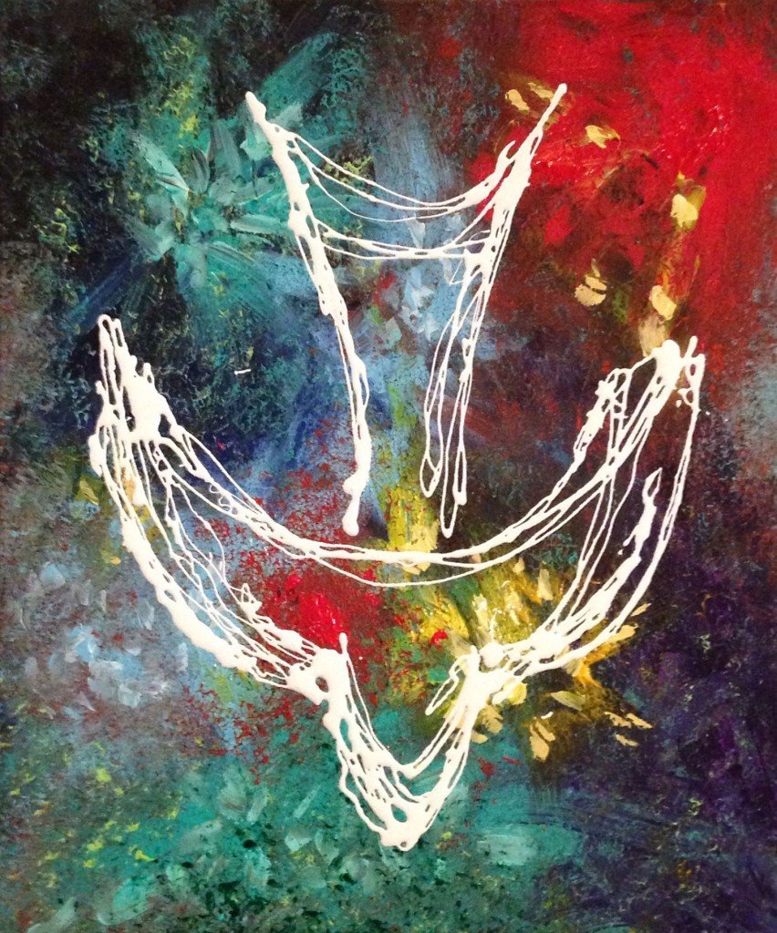 Holy Spirit - Abstract Art Print 00011