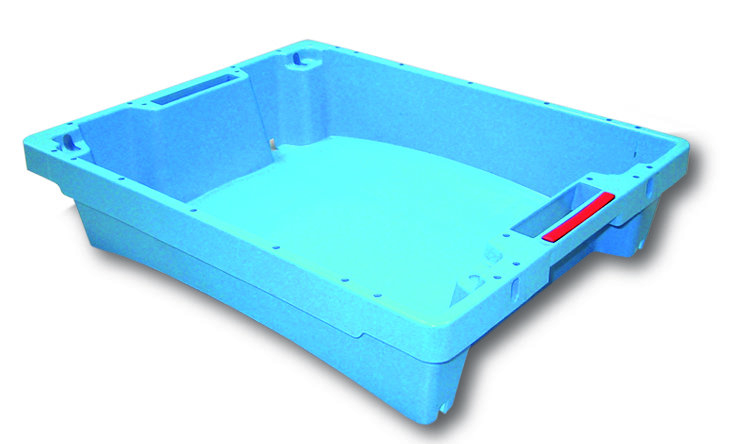Bac plastique poisson crié 2005