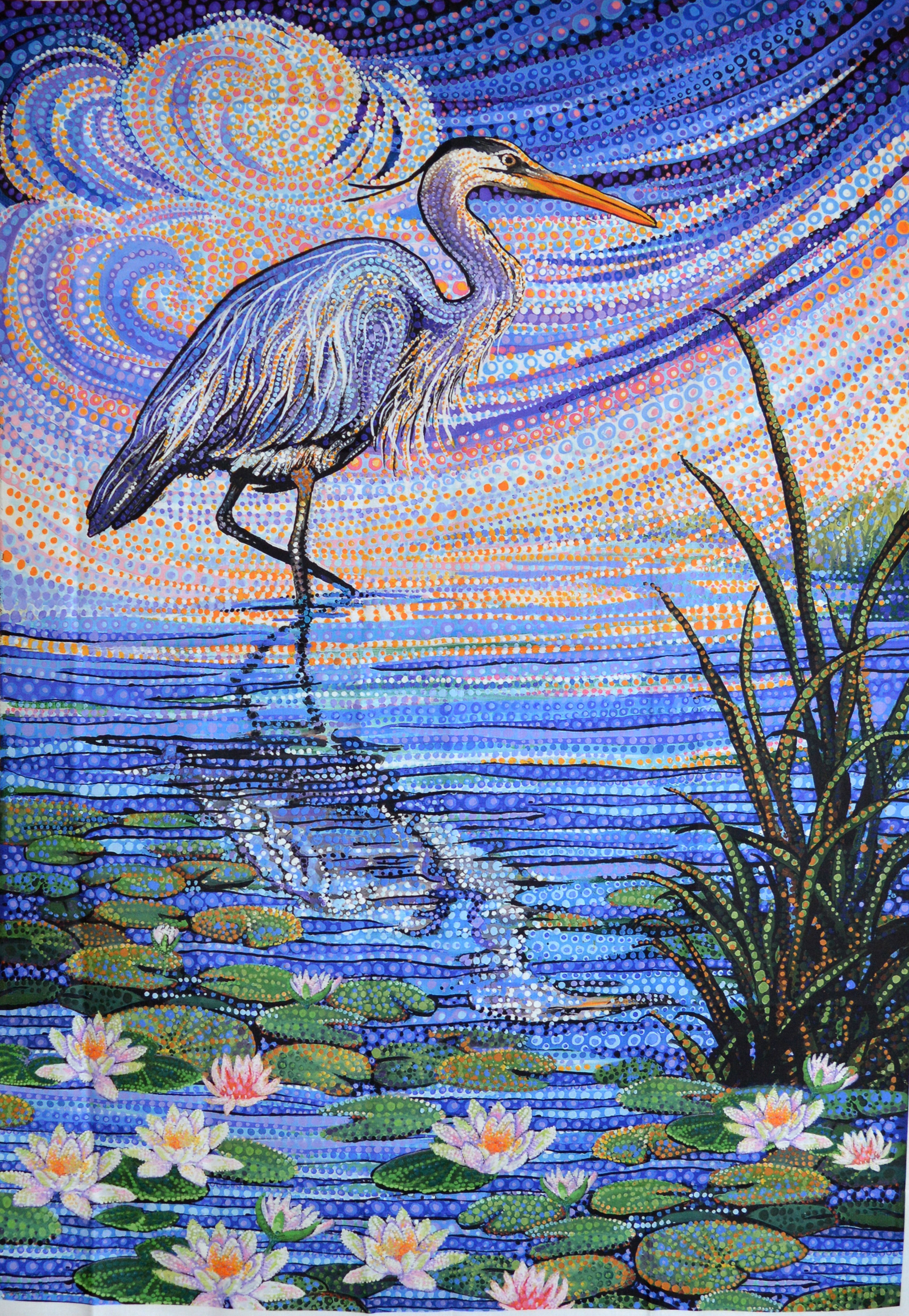 Water Garden Panel 3129-3