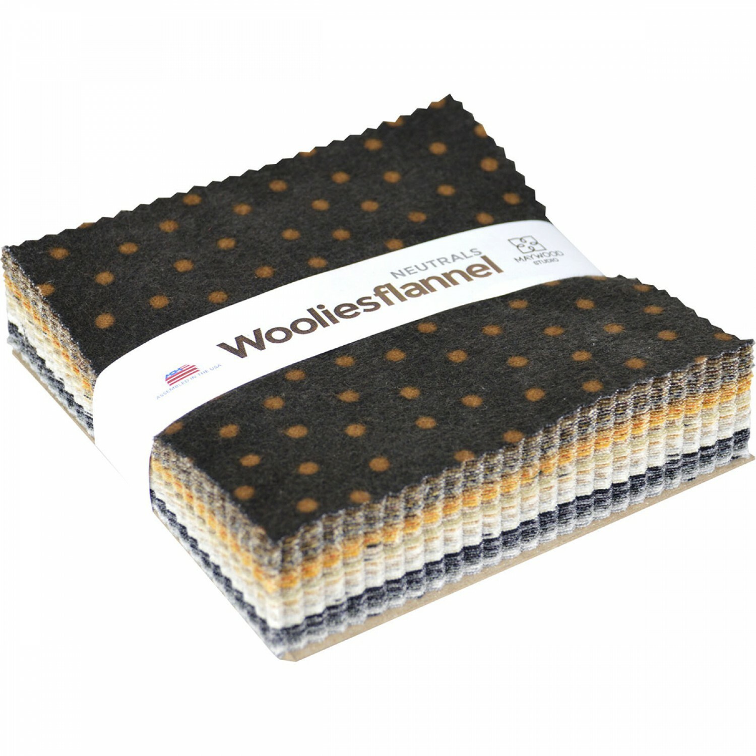 Woolies Flannel Charm Pack - Neutral FH5HK5L7