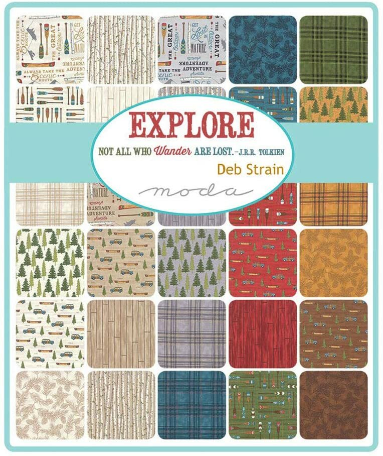 Explore Charm Pack - Deb Strain RMSVY4QY