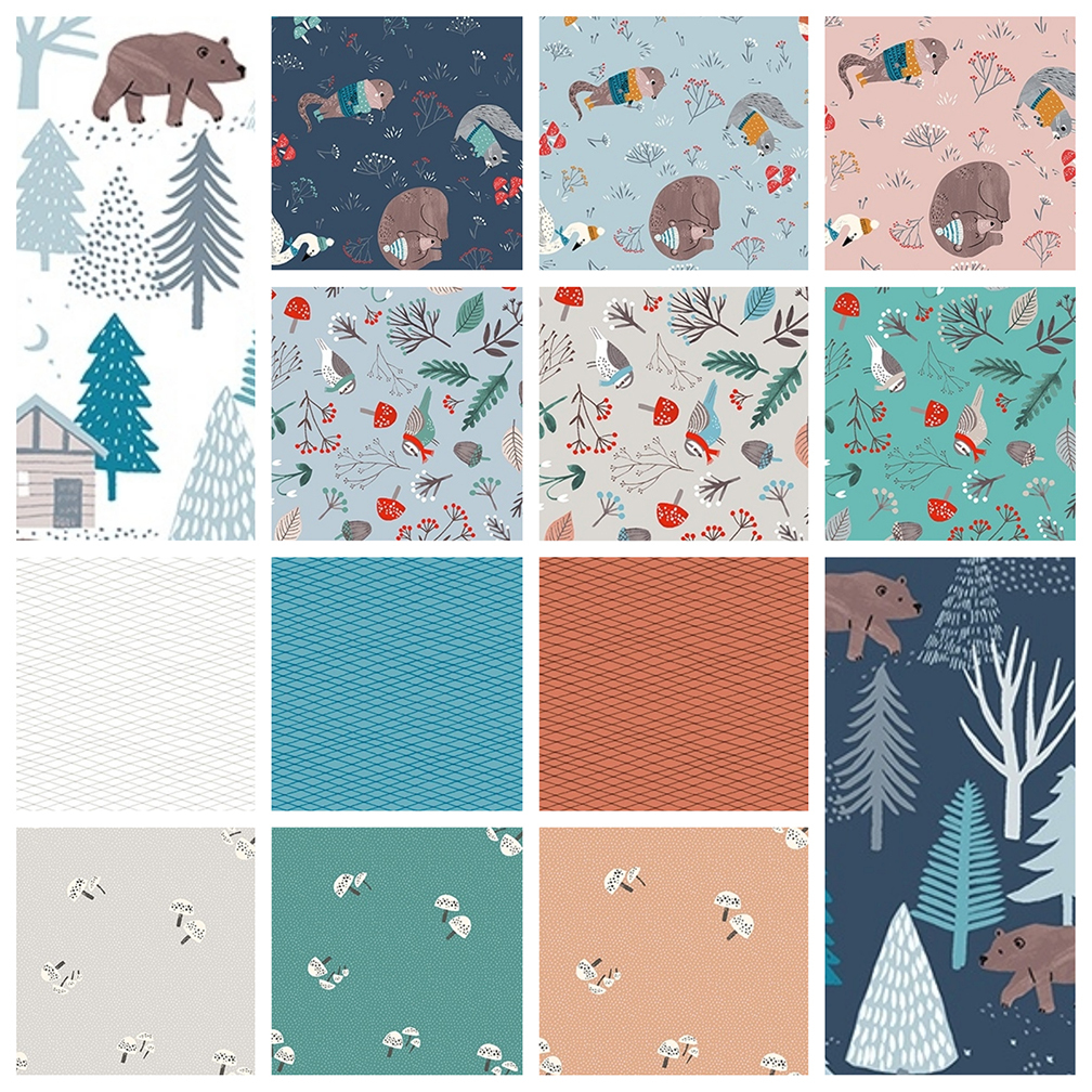 Dreaming of Snow Charm Pack - Clothworks 8XZG85C7