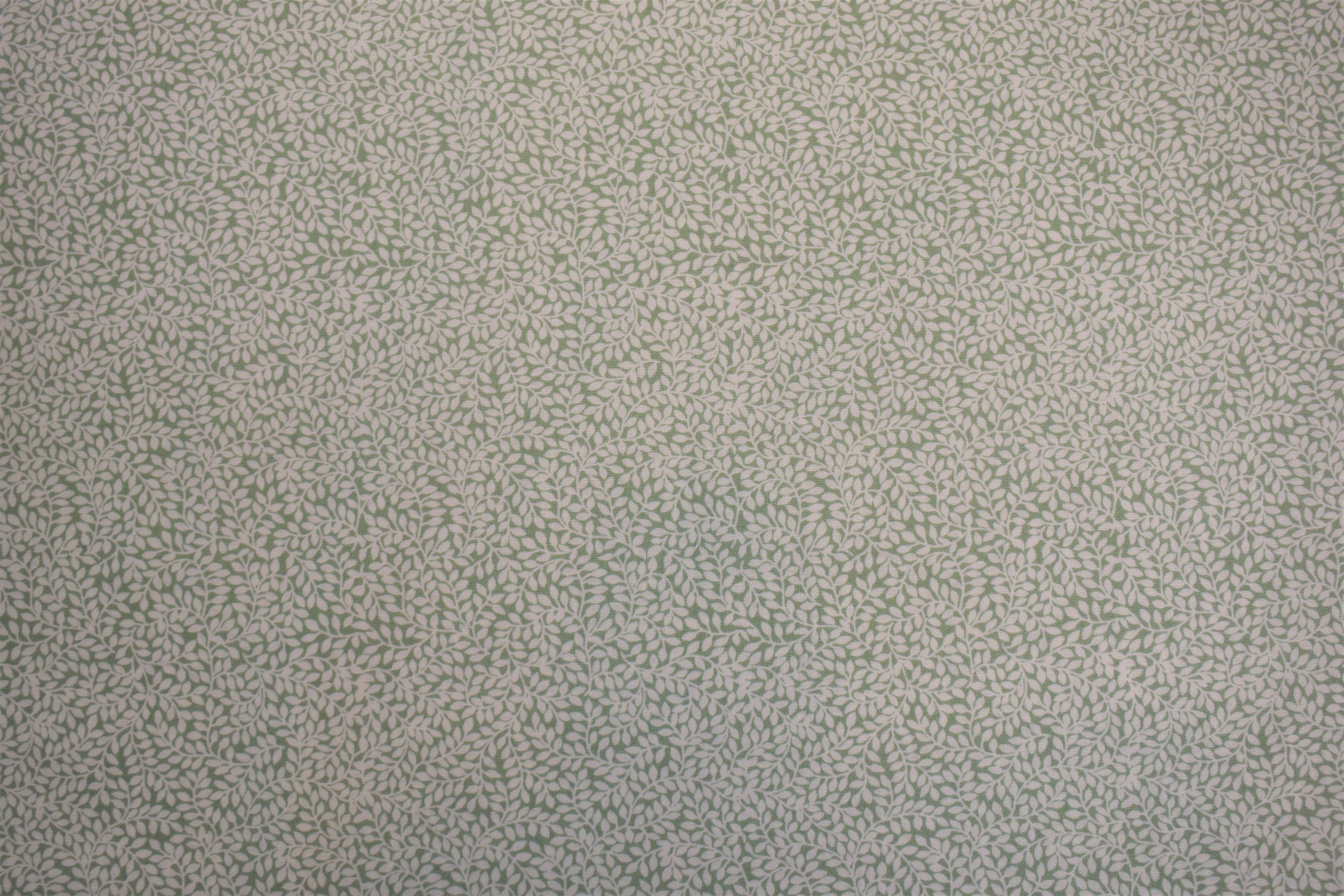 Small Cream Leaves on Green - The Wisteria - Laura Ashley 5RVQS1X1