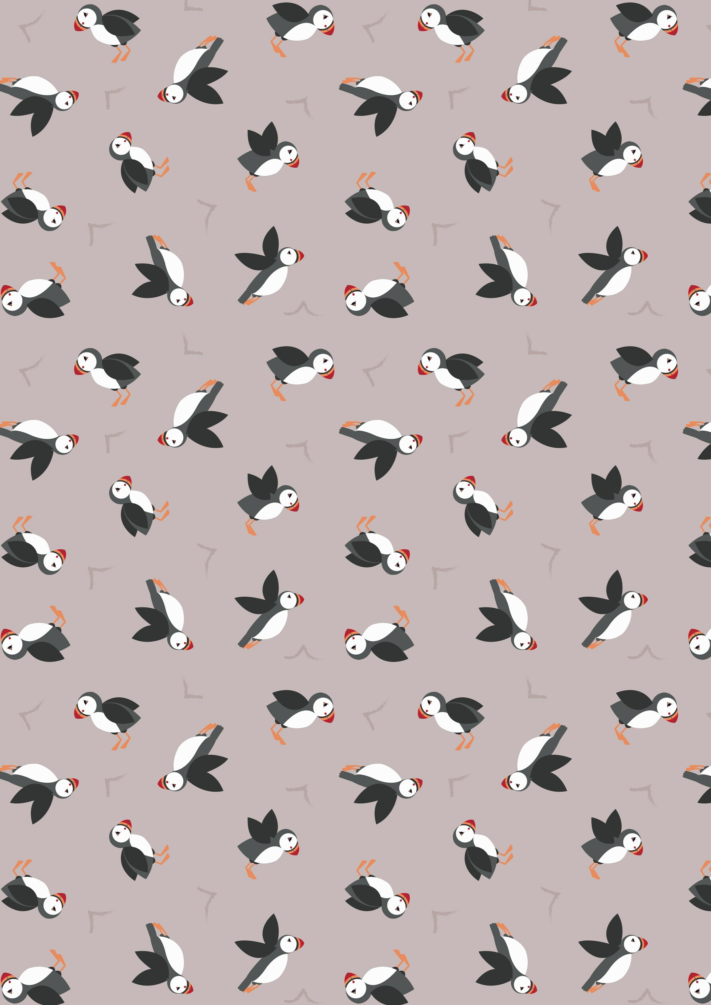 Taupe Puffins - Lewis & Irene 4EPFDBZP