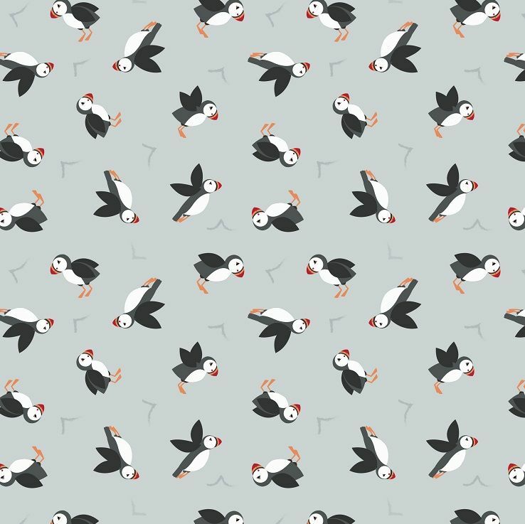 Grey Puffins - Lewis & Irene JU9K2AD5