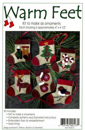 Warm Feet Ornament Kit DE9WRXH2
