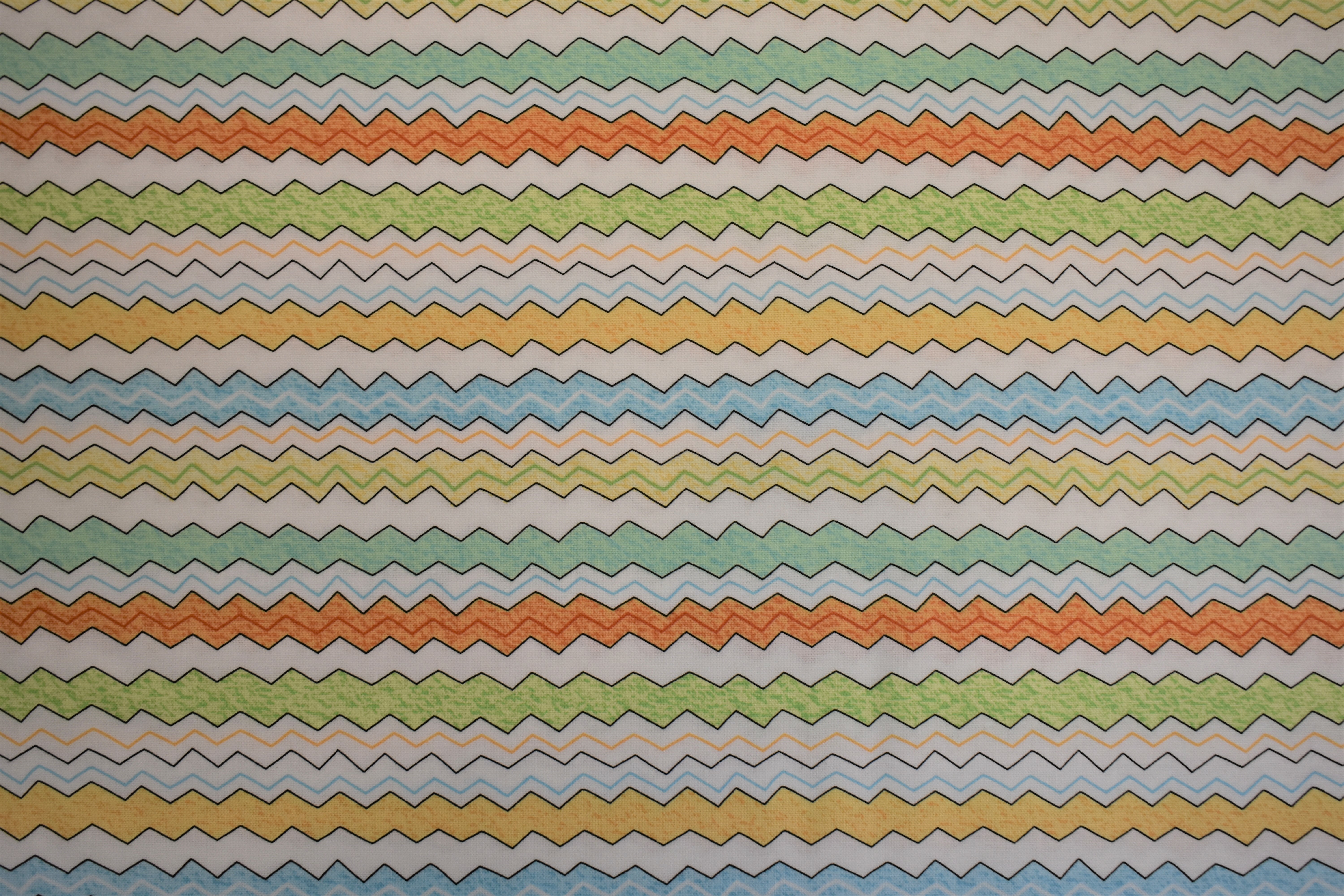 Dino-Mite Zig Zag Lines - Quilting Treasures 6D16ZNUW
