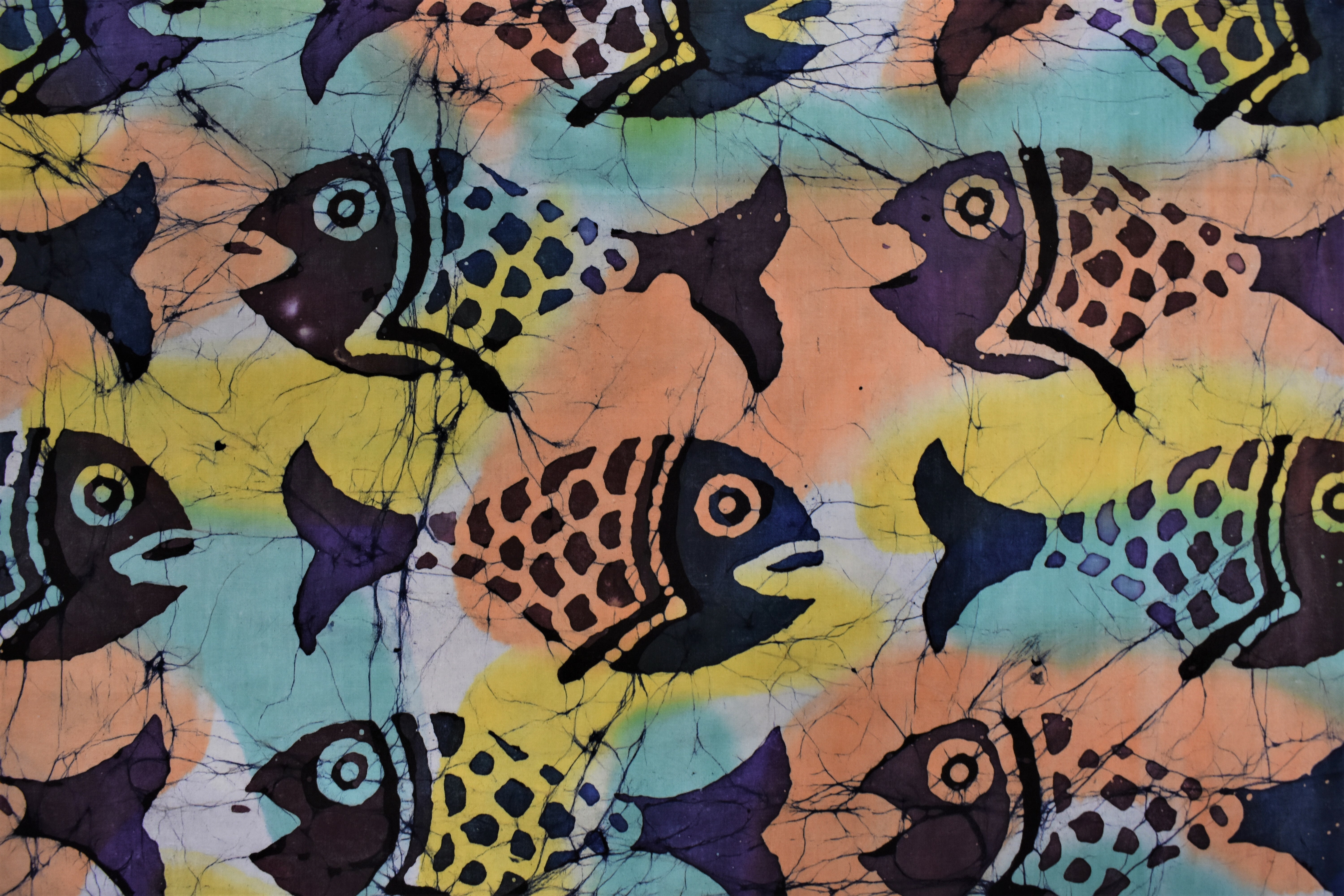Large Colorful Fish BGA533KW