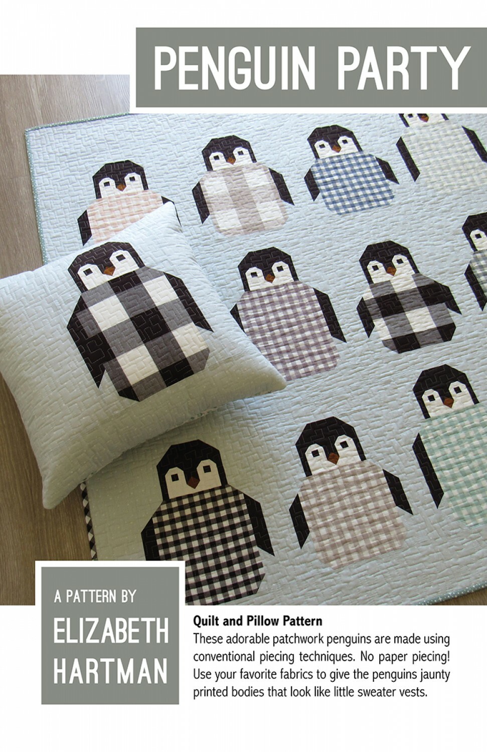 Penguin Party Pattern 9TJ3BQM8
