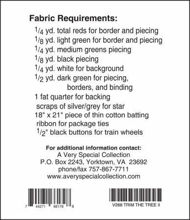 Trim the Tree 2 Pattern
