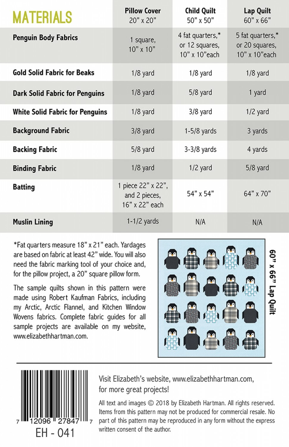 Penguin Party Pattern