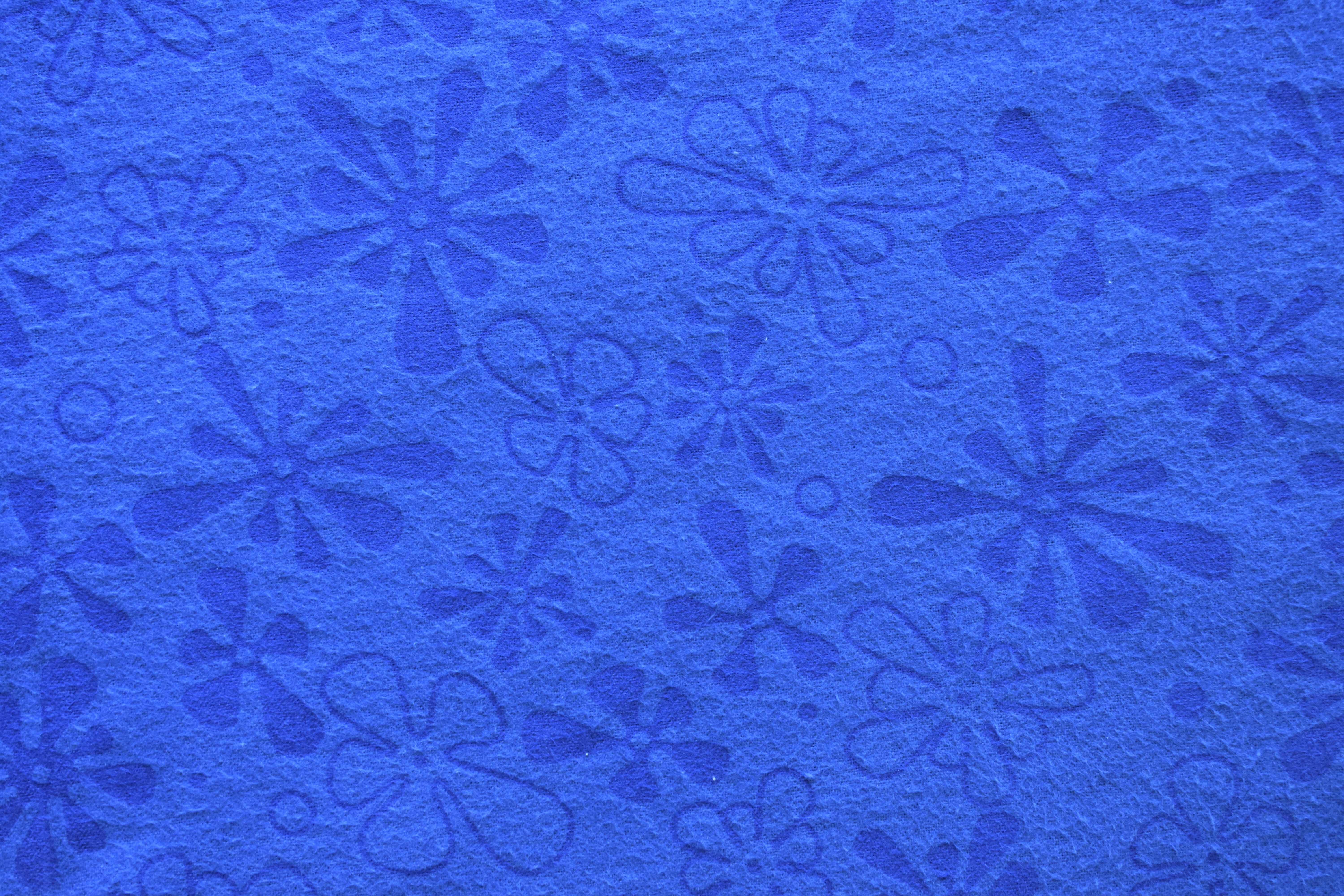 Flannel 108" - Blue Flowers KPK3DUMZ