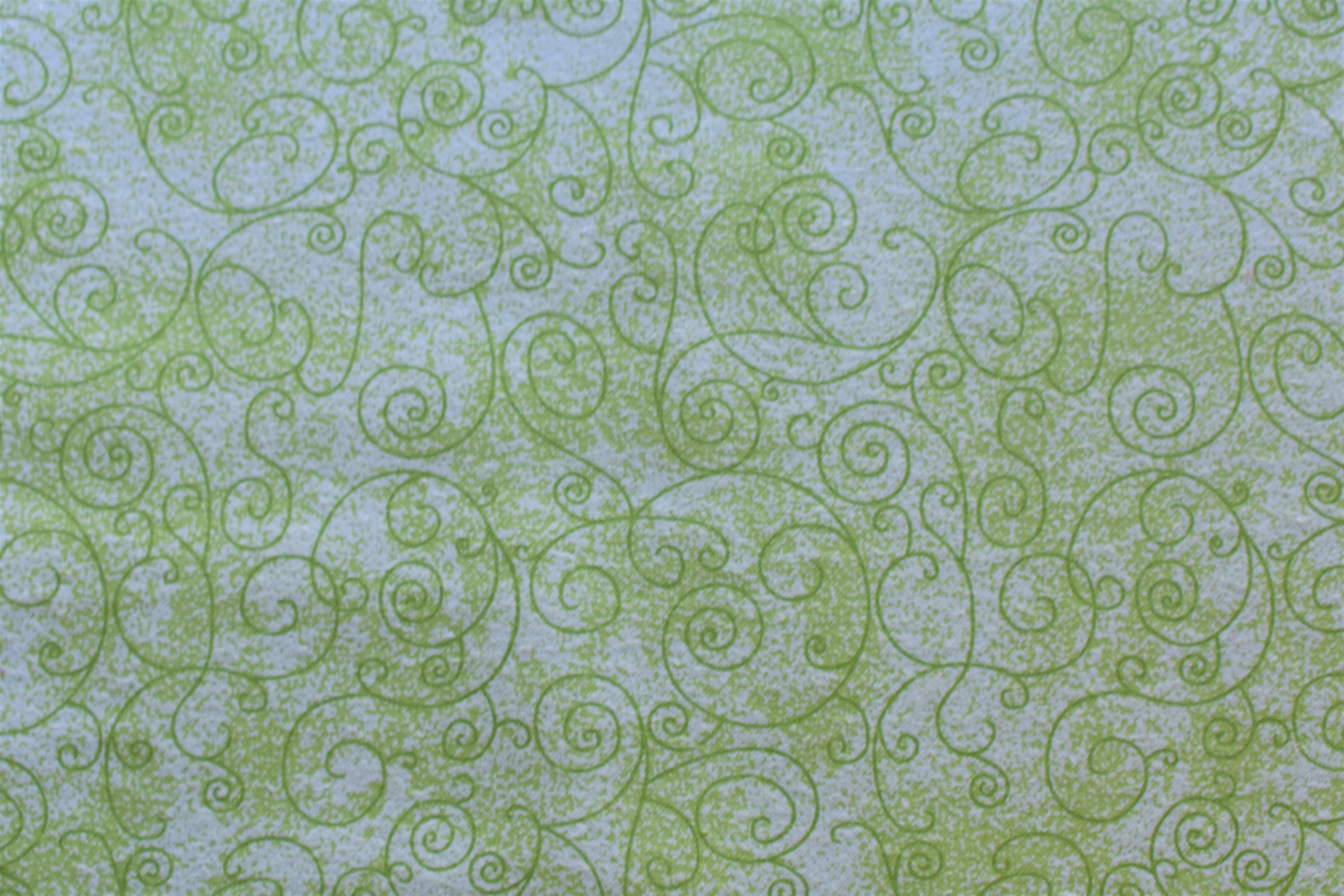 Flannel 108" - Light Green Swirls YUB4KSER