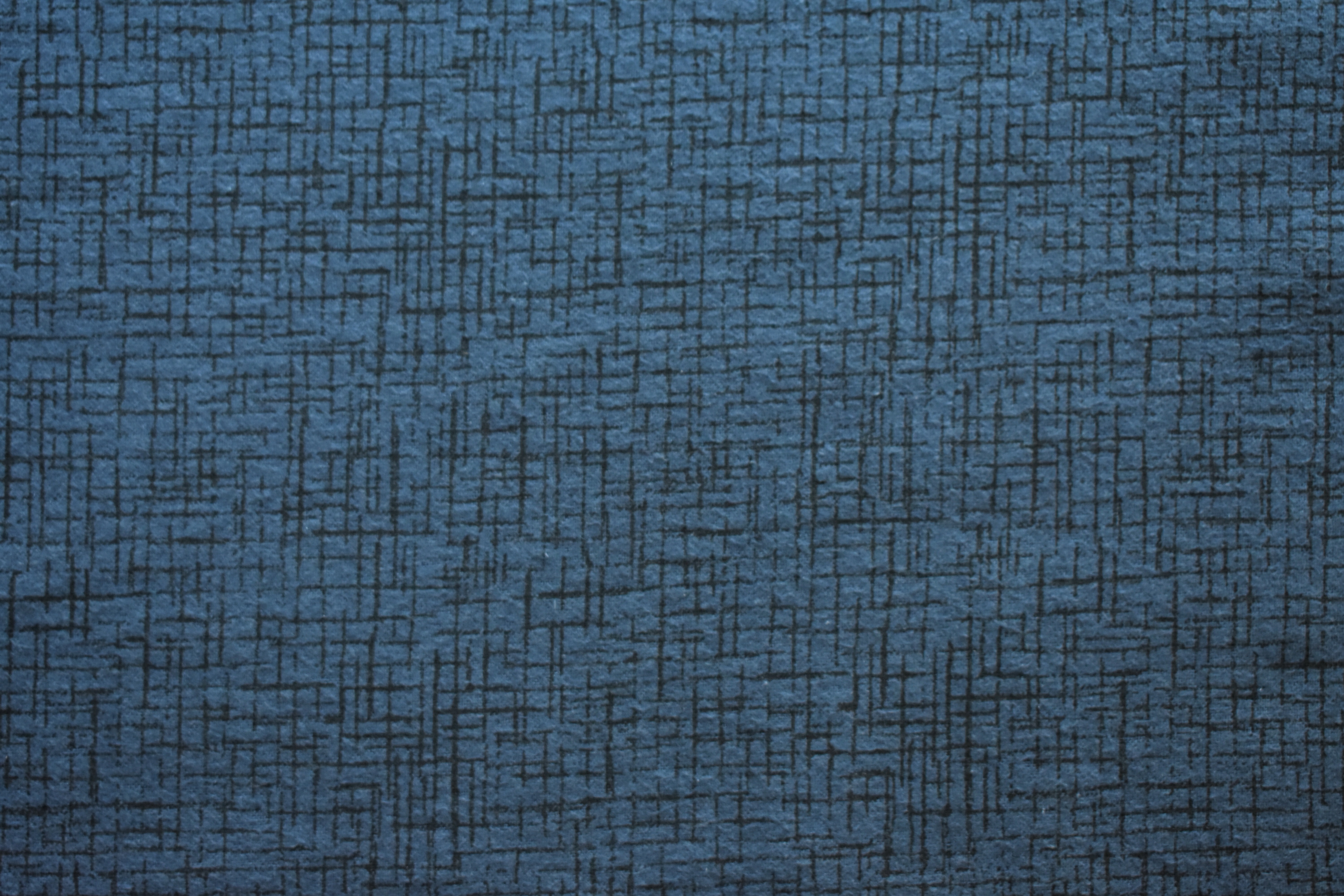 Flannel 108" - Navy Blue Cross Hatch 54981