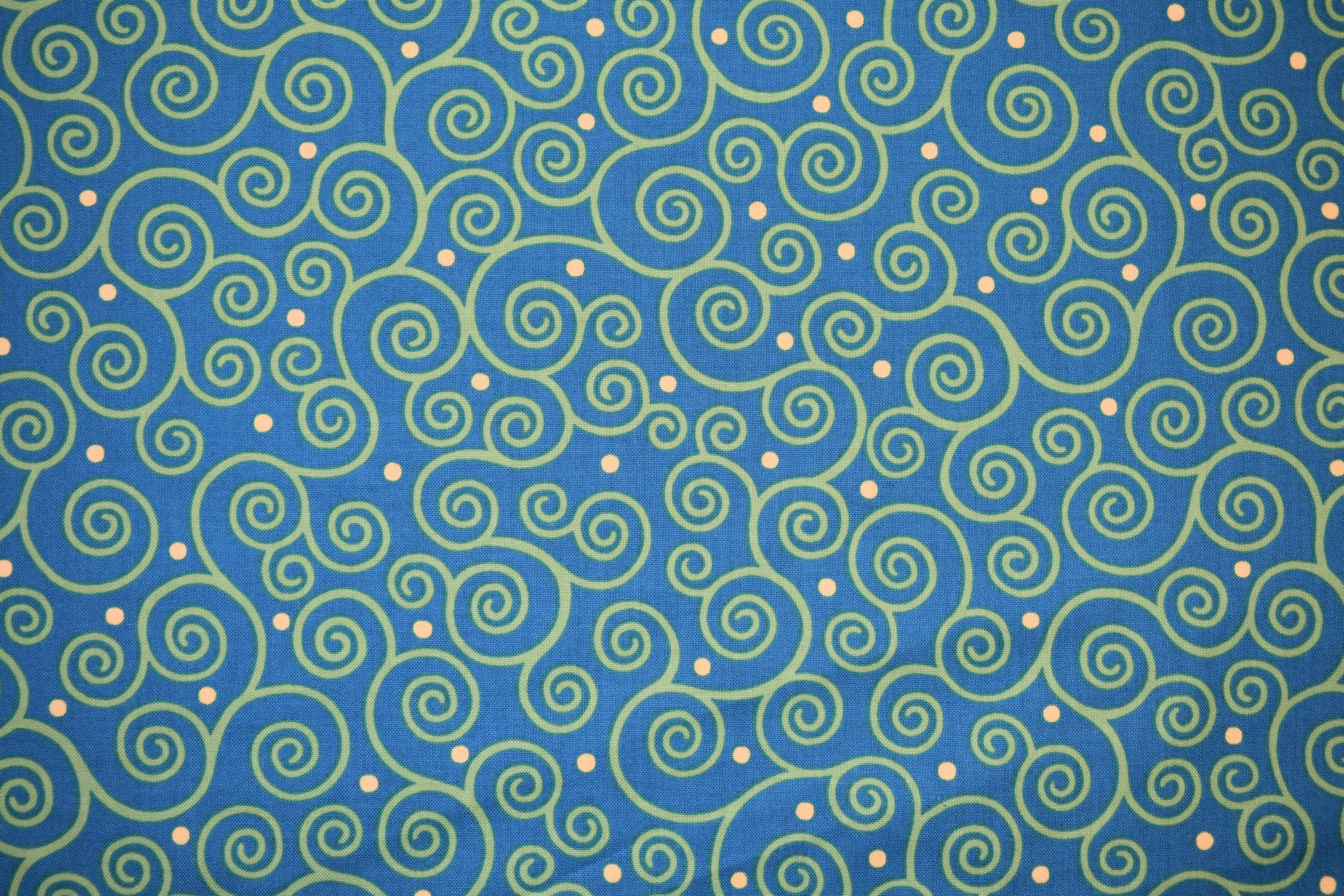 Junebee - Blue & Green Swirls - Ink & Arrow 55000