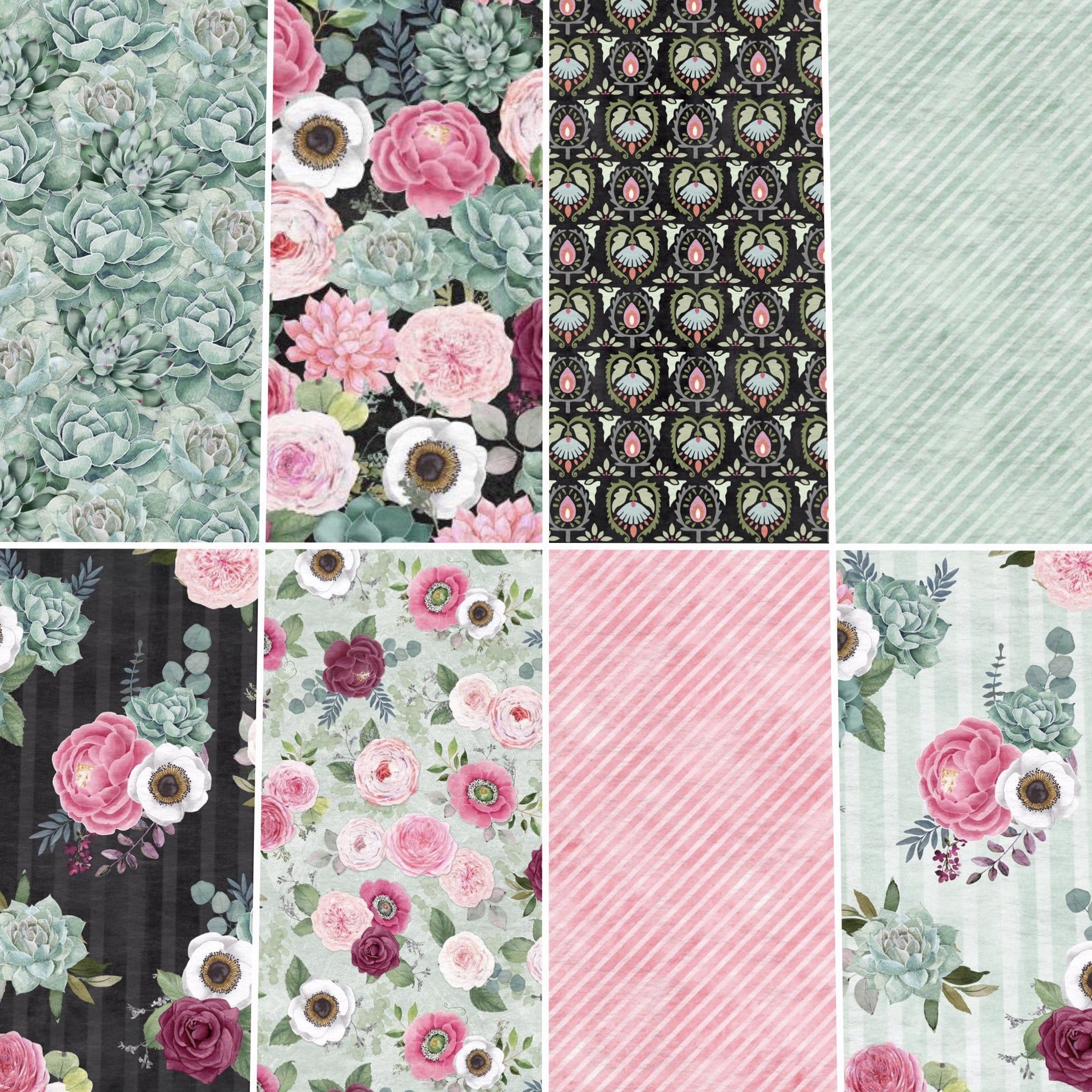 Botanical Oasis Quilt Kit