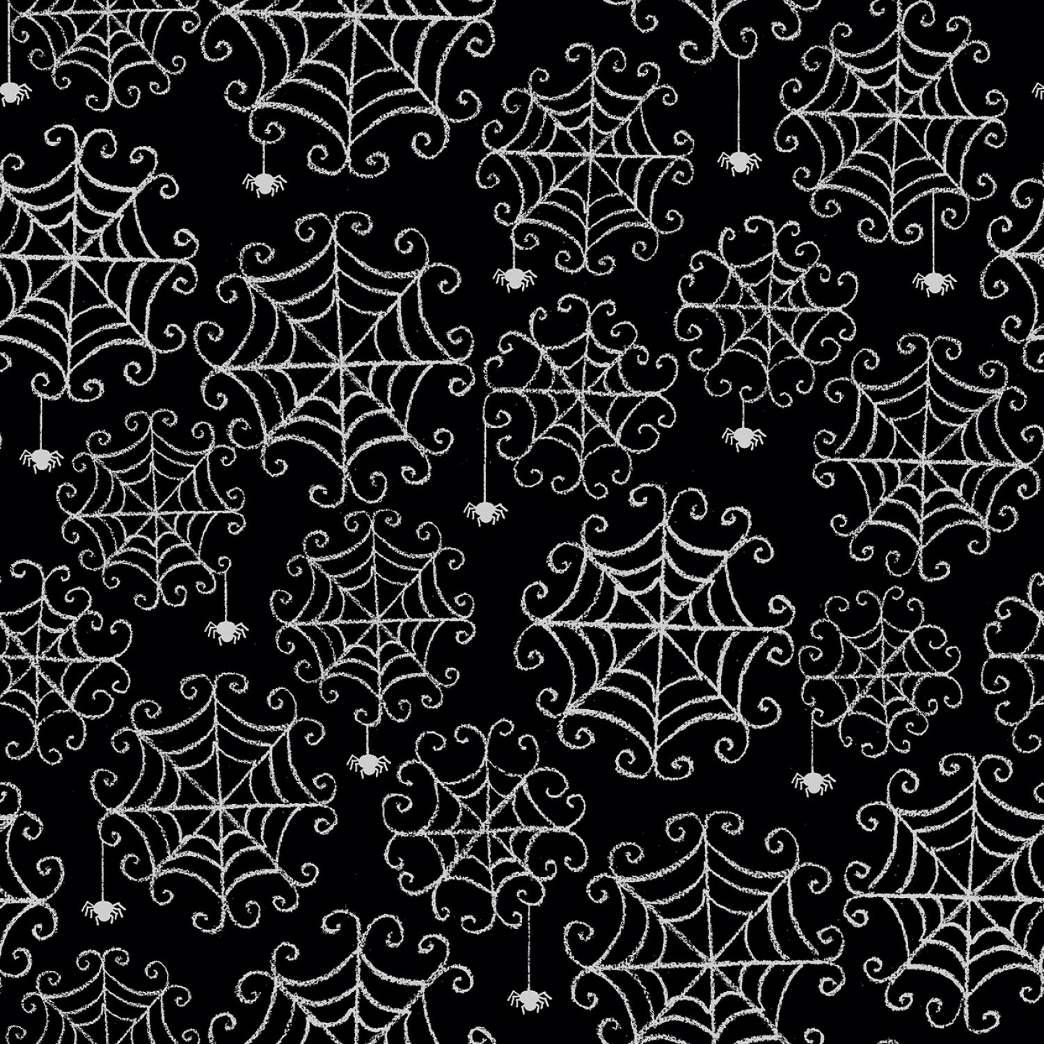 Spooky Town - Spider Webs - 1/2m cut 55414