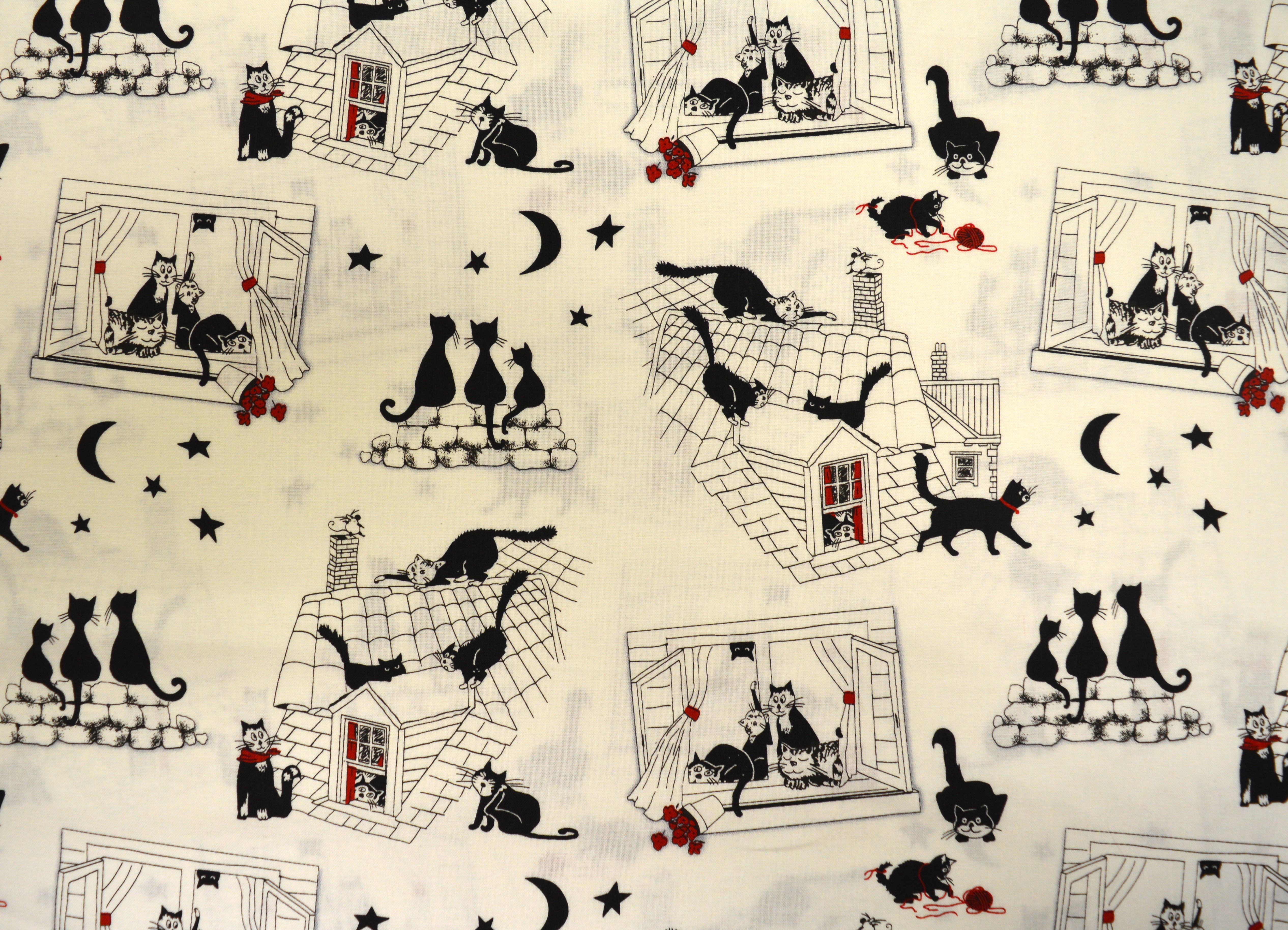 Half Metre Cut - Cats Night Out 54879