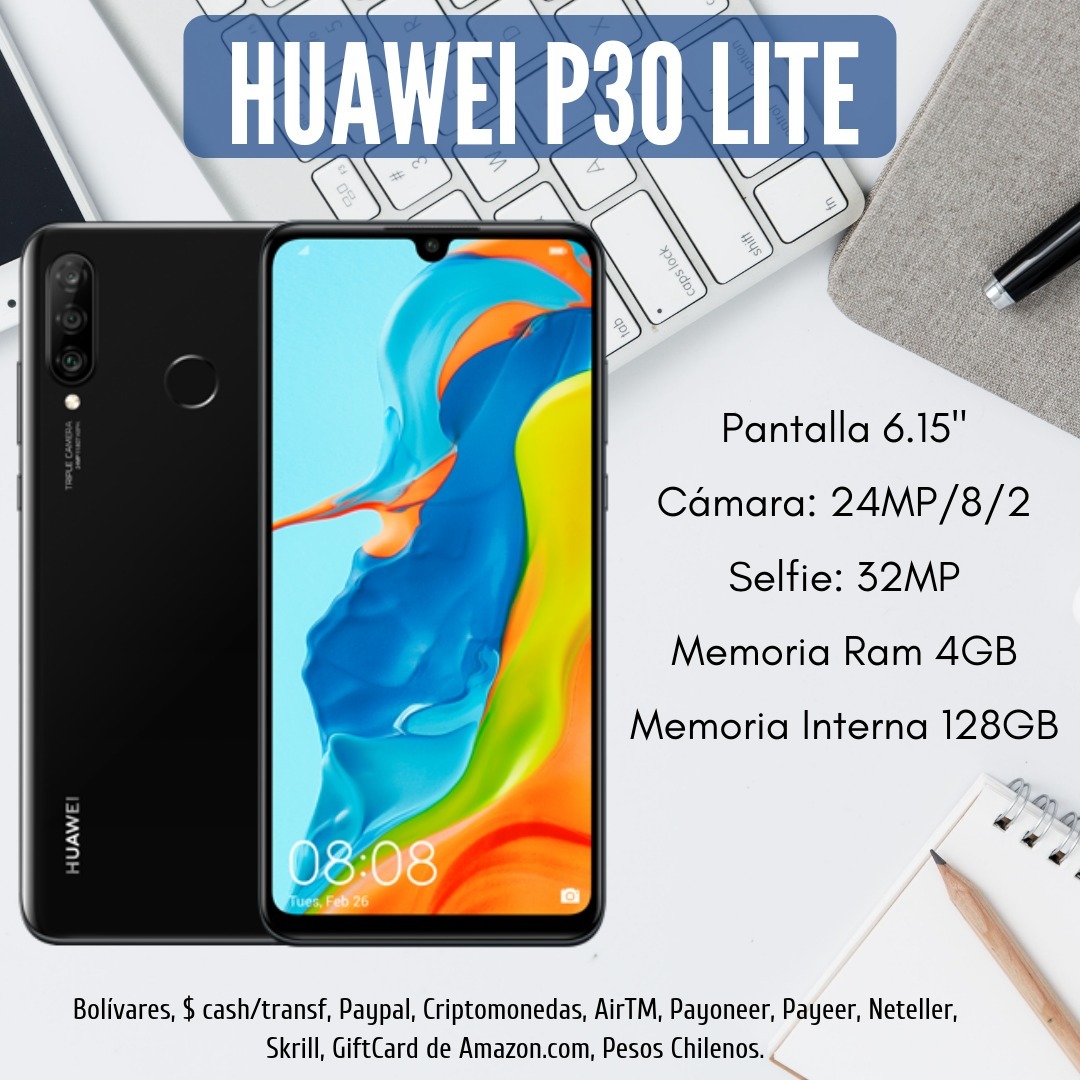 Huawei P30 LITE BLACK huaweip30lite