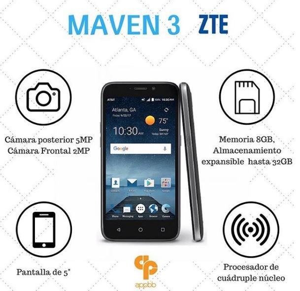 ZTE Maven 3 - Smartphone ZTEMAVEN3