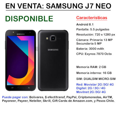 SAMSUNG J7 NEO DUAL-SIM - Smartphone J7NEO