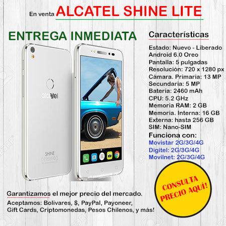 Alcatel Shine Lite - Smartphone ALCATELSHINE