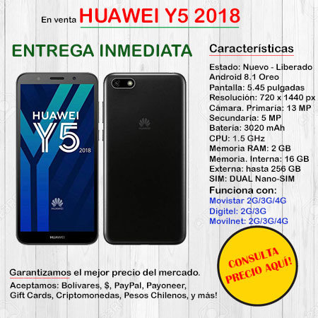 Huawei Y5 DUAL SIM - Smartphone HUAWEIY5